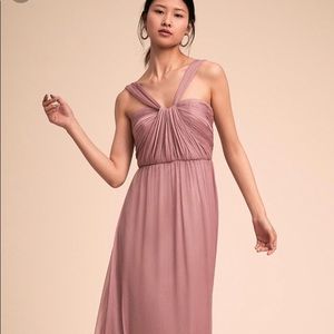 BHLDN Porto Dress in Rose Quartz NWT